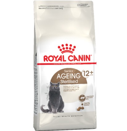 Royal Canin Senior Ageing Sterilised 12+ сухой корм для кошек 2 кг. 